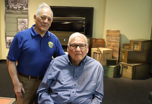 Oklahoma Military Academy Alumnus, Osage Master Language Teacher Visits the Hill, Tours OMA Museum June 13