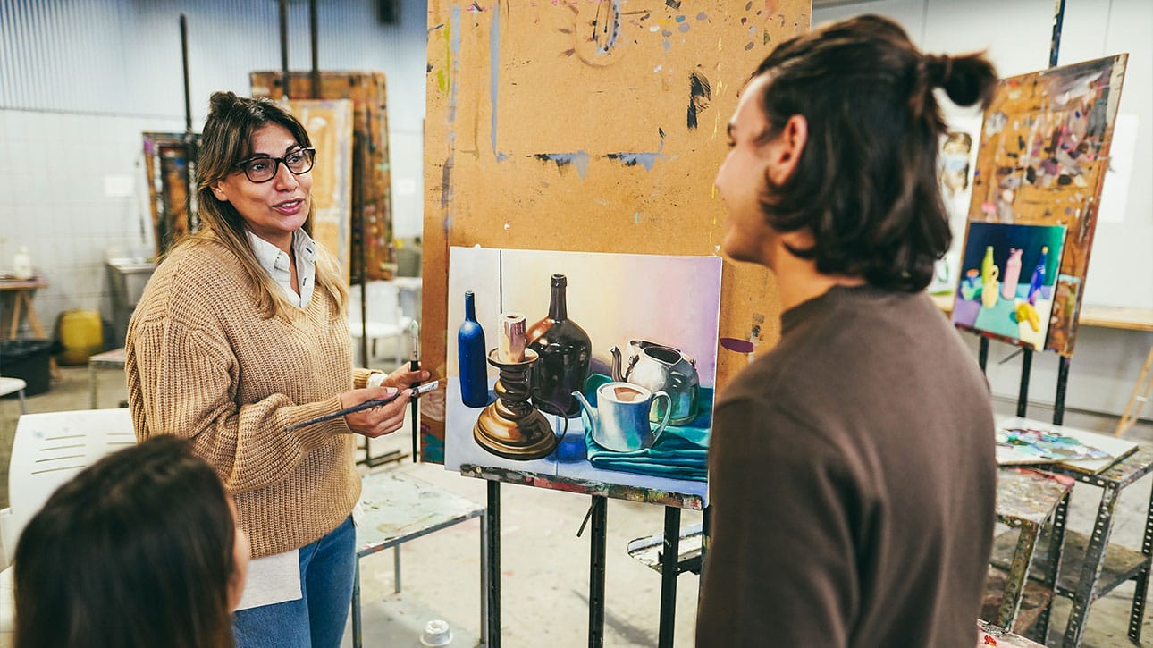 Art professor featured image