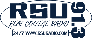 RSU Real College Radio 91.3 logo