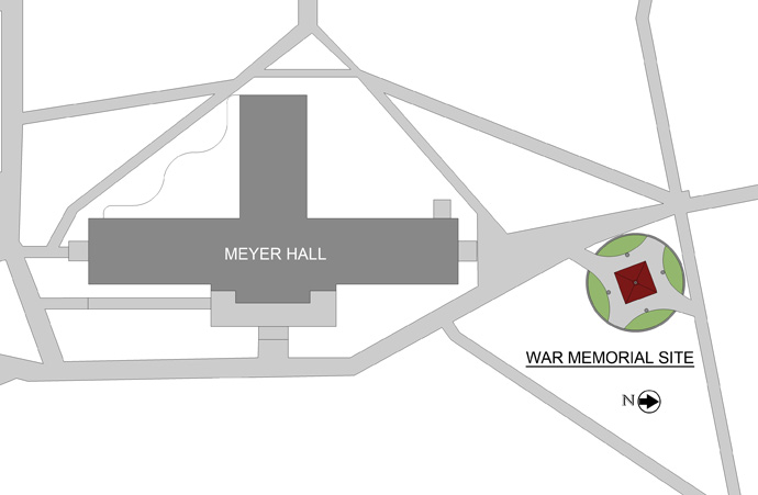 Map of Memorial Site