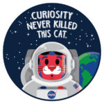 Astronaut Hunter emoji - Curiosity never killed this cat