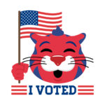 I Voted Hunter emoji sticker