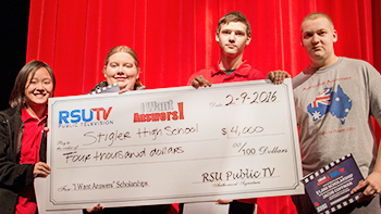 Stigler High School Academic Bowl team.