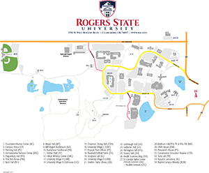 Campus Map & Directions  Oklahoma State University