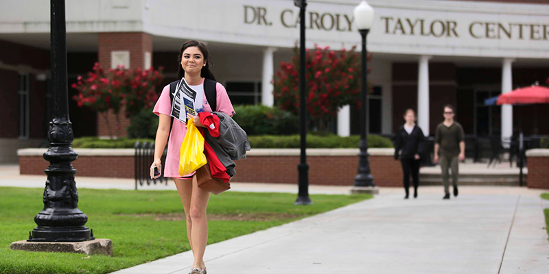 girl walking