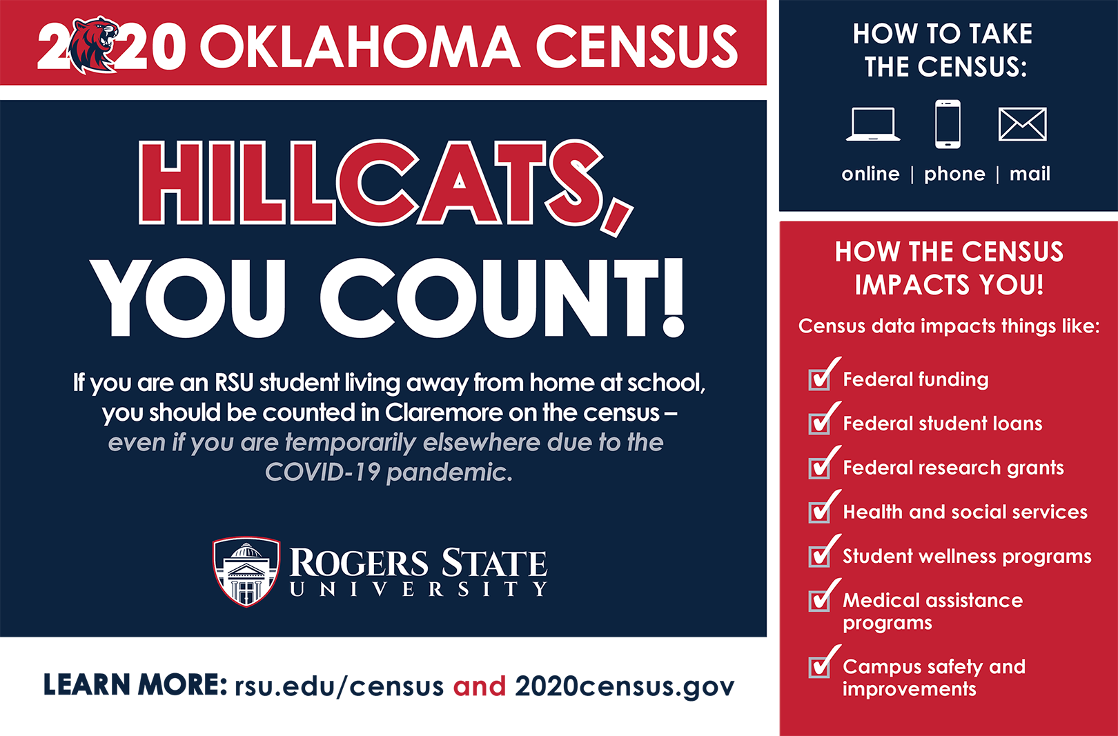 2020 Census flyer