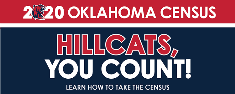 Hillcats you count! Take the census.