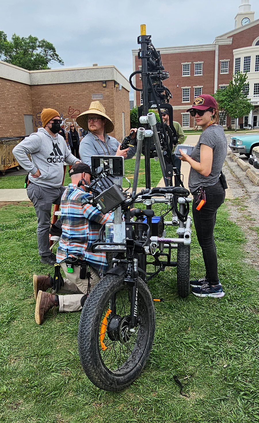 film camera crew