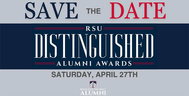 Save the date. RSU Distinguished Alumni Awards Sat. Apr. 27