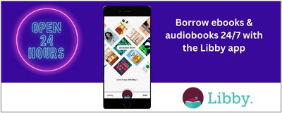 Borrow ebooks and audio books with libby app
